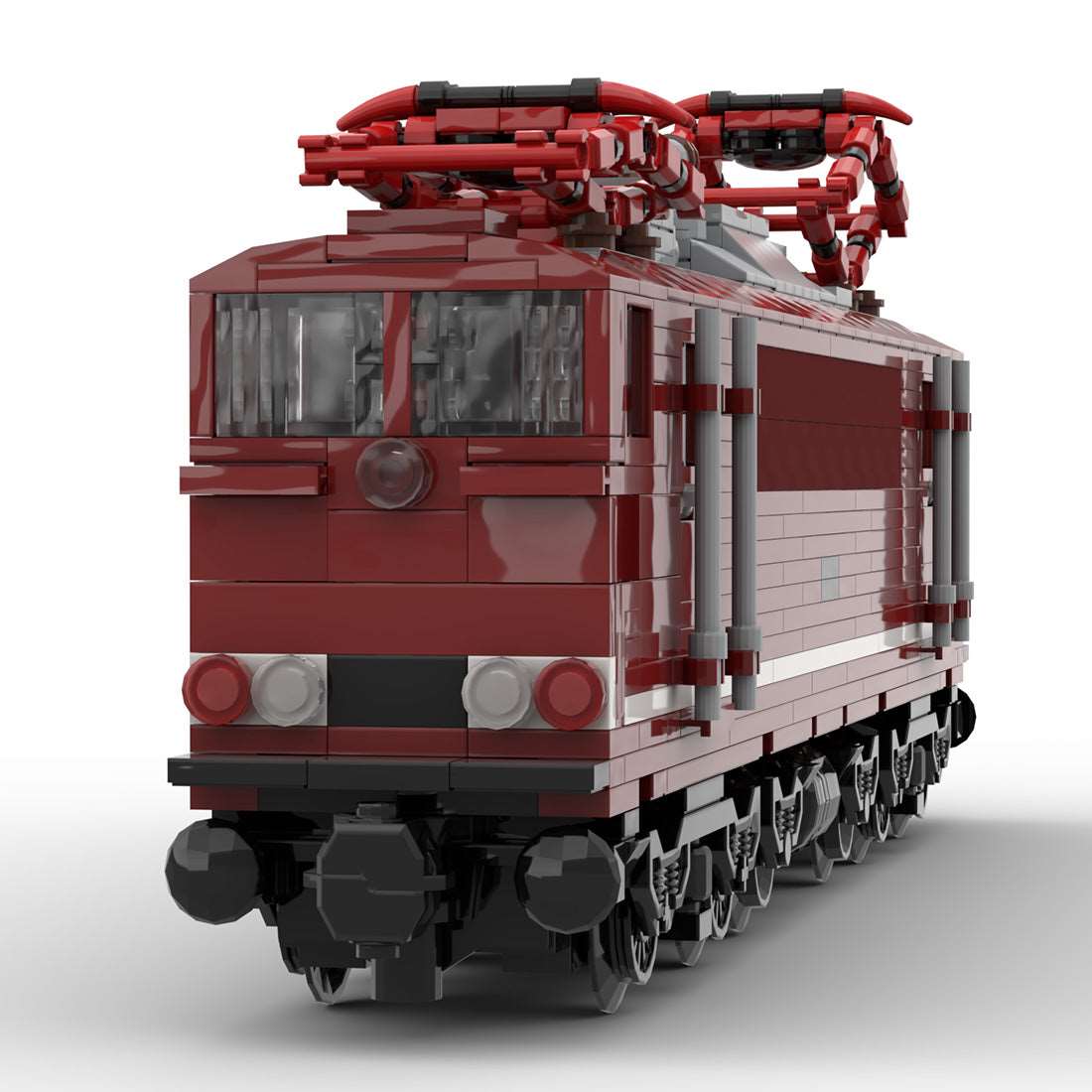 Deutscher Zug DR - 250 Klemmbaustin - Modell - LesDiyproduct_type##