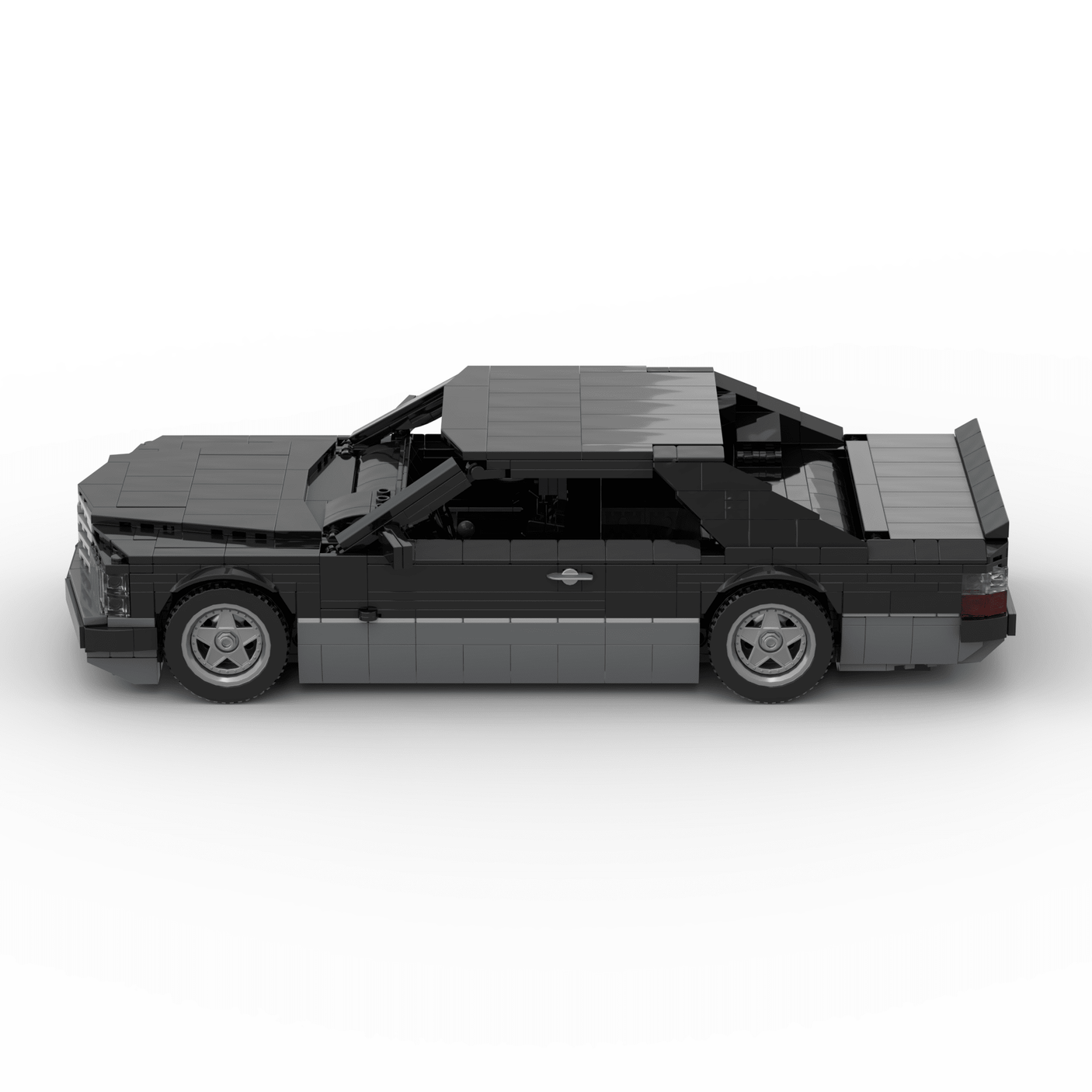Deutsches Grand-Touring-Coupé der 1980er Jahre Klemmbausteine(GoBricks)-LesDiy-Klemmbausteine