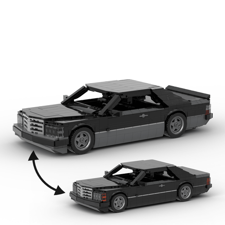 Deutsches Grand-Touring-Coupé der 1980er Jahre Klemmbausteine(GoBricks)-LesDiy-Klemmbausteine