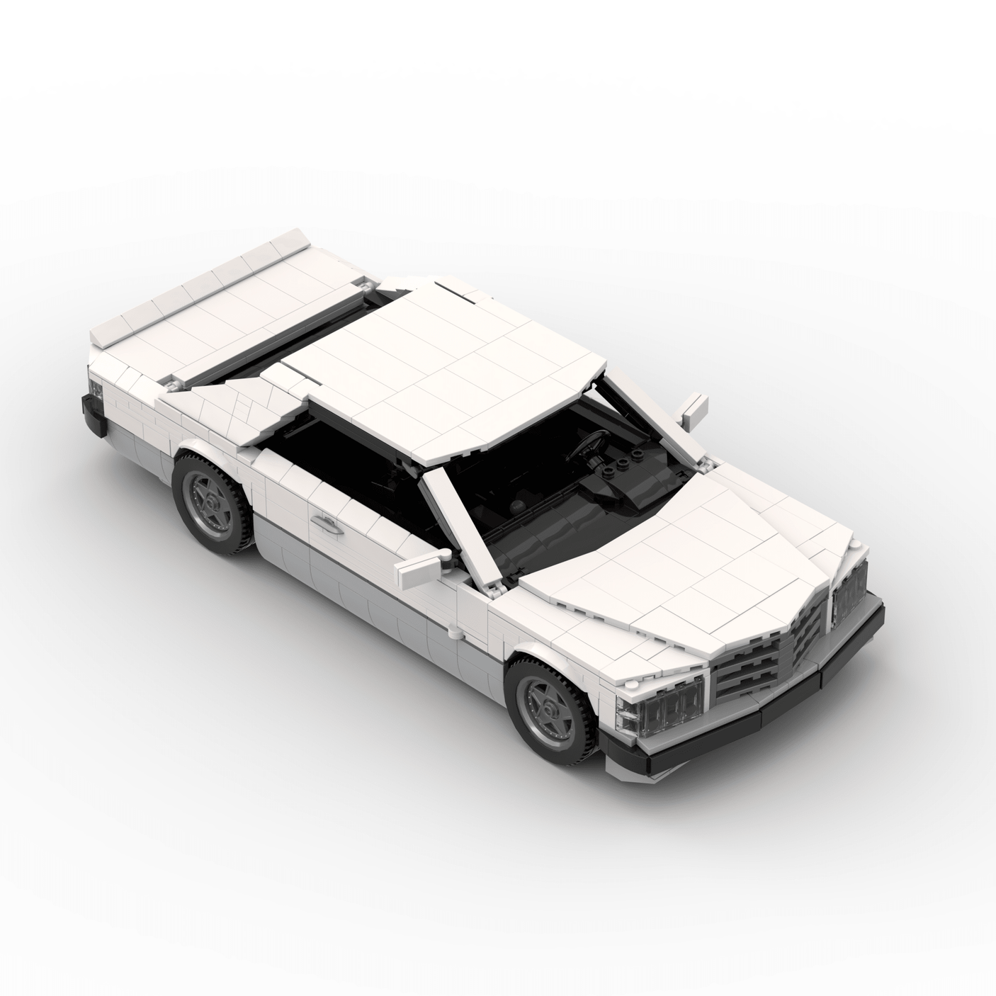 Deutsches Grand-Touring-Coupé der 1980er Jahre Klemmbausteine(GoBricks)-LesDiy-Klemmbausteine