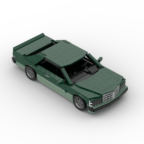 Deutsches Grand-Touring-Coupé der 1980er Jahre Klemmbausteine(GoBricks)-LesDiy-Klemmbausteine