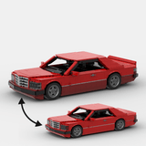 Deutsches Grand-Touring-Coupé der 1980er Jahre Klemmbausteine(GoBricks)-LesDiy-Klemmbausteine