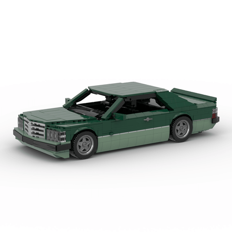 Deutsches Grand-Touring-Coupé der 1980er Jahre Klemmbausteine(GoBricks)-LesDiy-Klemmbausteine
