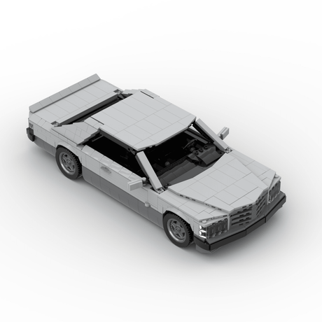 Deutsches Grand-Touring-Coupé der 1980er Jahre Klemmbausteine(GoBricks)-LesDiy-Klemmbausteine