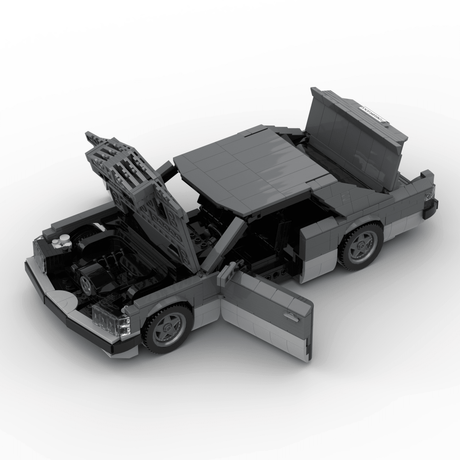 Deutsches Grand-Touring-Coupé der 1980er Jahre Klemmbausteine(GoBricks)-LesDiy-Klemmbausteine