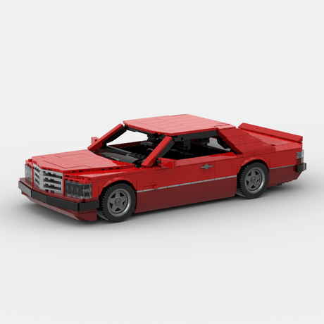 Deutsches Grand-Touring-Coupé der 1980er Jahre Klemmbausteine(GoBricks)-LesDiy-Klemmbausteine