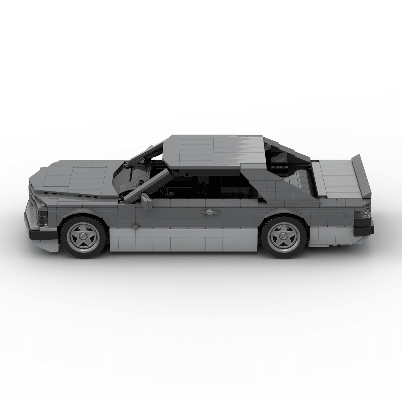 Deutsches Grand-Touring-Coupé der 1980er Jahre Klemmbausteine(GoBricks)-LesDiy-Klemmbausteine