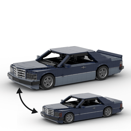 Deutsches Grand-Touring-Coupé der 1980er Jahre Klemmbausteine(GoBricks)-LesDiy-Klemmbausteine