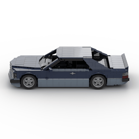 Deutsches Grand-Touring-Coupé der 1980er Jahre Klemmbausteine(GoBricks)-LesDiy-Klemmbausteine
