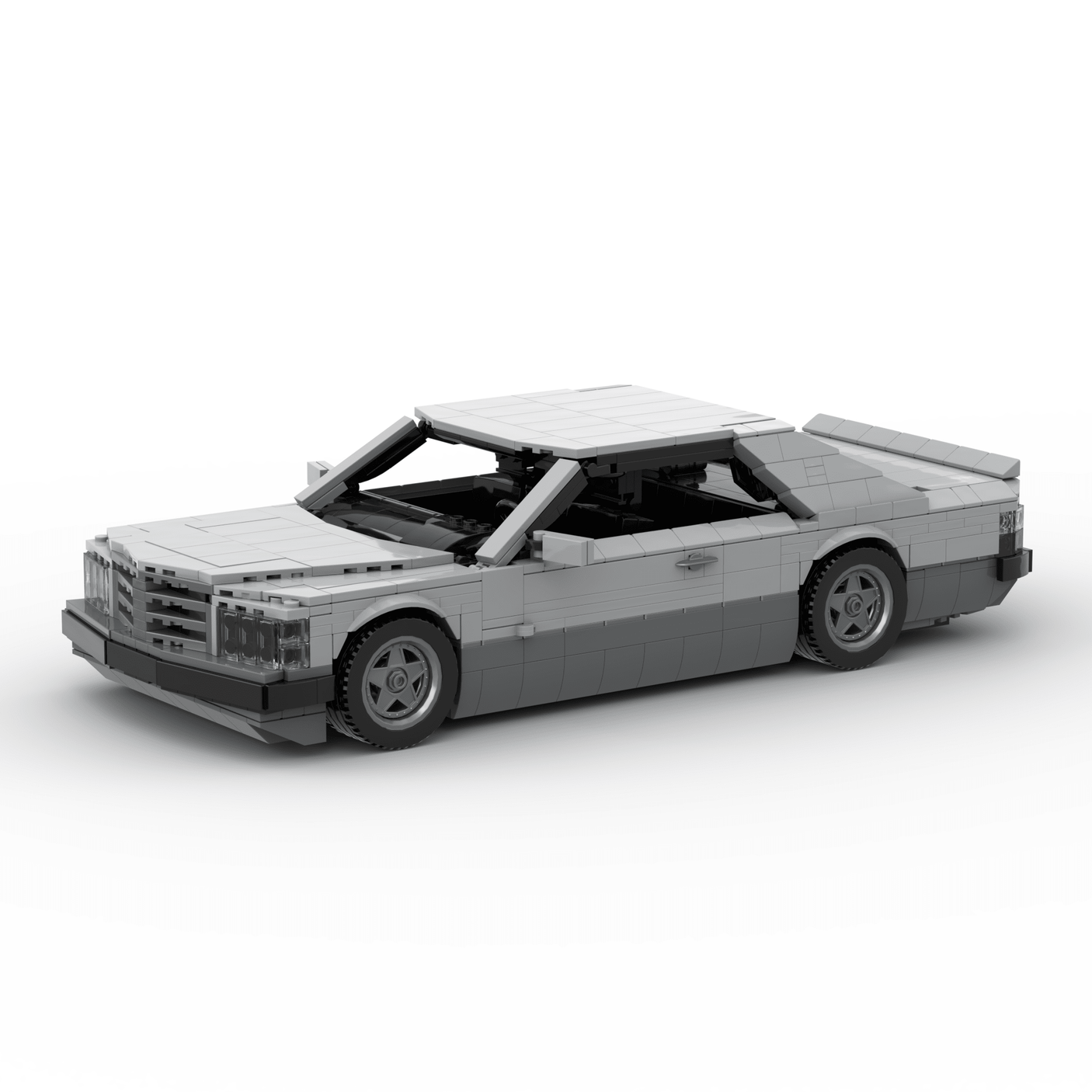 Deutsches Grand-Touring-Coupé der 1980er Jahre Klemmbausteine(GoBricks)-LesDiy-Klemmbausteine