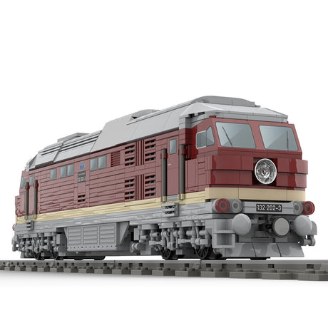 Electric Locomotive BR132 Klemmbausteine - LesDiy - Klemmbausteine
