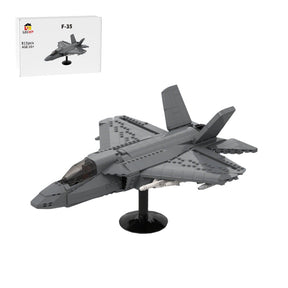 F - 35 Stealth Fighter Military Klemmbausteine - LesDiy - Klemmbausteine