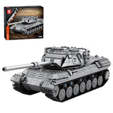 Mocsage Leopard-Panzer im Maßstab 1:26 Klemmbausteine