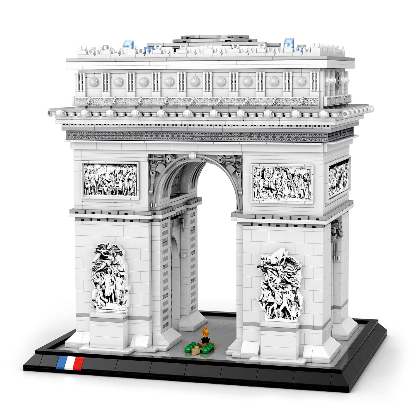 ReoBrix 66024 Famous Landmark Arc de Triomphe Klemmbausteine - LesDiy - Klemmbausteine