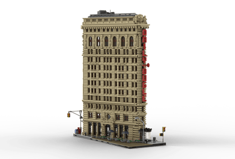 Flatiron Building Klemmbausteine - LesDiy - Klemmbausteine