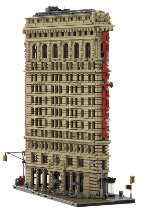 Flatiron Building Klemmbausteine - LesDiy - Klemmbausteine