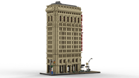 Flatiron Building Klemmbausteine - LesDiy - Klemmbausteine