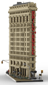 Flatiron Building Klemmbausteine - LesDiy - Klemmbausteine