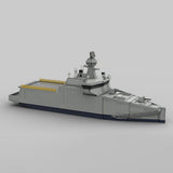 Futuristisches Mehrzweckfahrzeug Marineschiff Militär klemmbausteine - LesDiy - Klemmbausteine