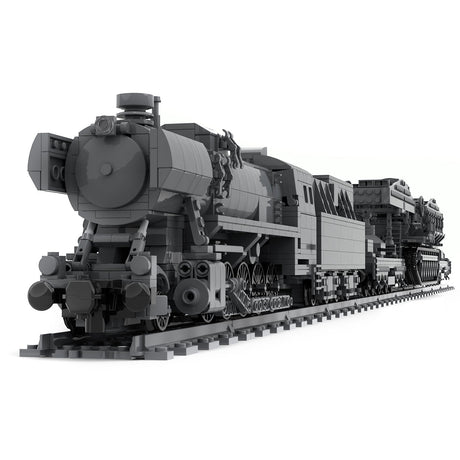 German Carl Self - propelled Mortar Railroad - carrying Klemmbausteine - LesDiy - Klemmbausteine