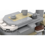 German Light Cruiser Königsberg - Scale 1:300 Klemmbausteine - LesDiyproduct_type##