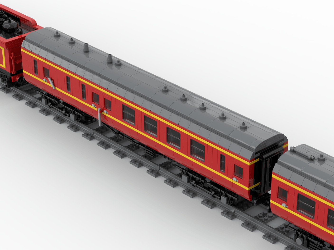 Hogwarts Express Klemmbausteine - LesDiy - Klemmbausteine