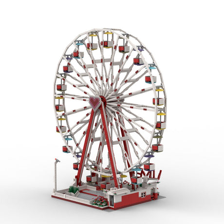 Ich liebe Riesenrad Klemmbausteine - LesDiy - Klemmbausteine