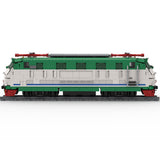 Italian E444R electric locomotive XMPR livery Klemmbausteine - LesDiy - Klemmbausteine
