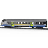 Italian "Mazinga" MDVC type train DPR livery Klemmbausteine - LesDiy - Klemmbausteine