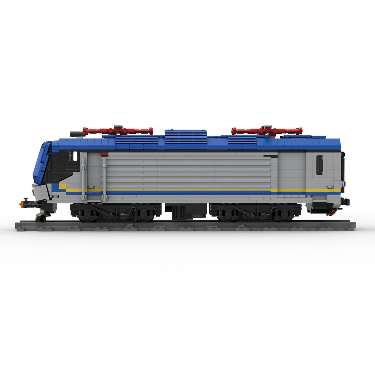 Italy Class Commuter Locomotive Klemmbausteine - LesDiy - Klemmbausteine