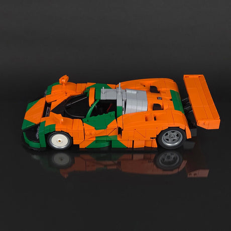 Japanische LeMans - Legende (orange/grün) - Klemmbausteine - LesDiy - Klemmbausteine