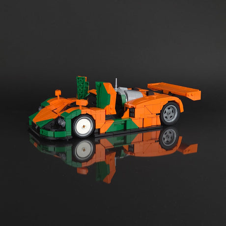 Japanische LeMans - Legende (orange/grün) - Klemmbausteine - LesDiy - Klemmbausteine