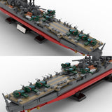 Japanischer schwerer Mogami - Kreuzer klemmbausteine - LesDiy - Klemmbausteine