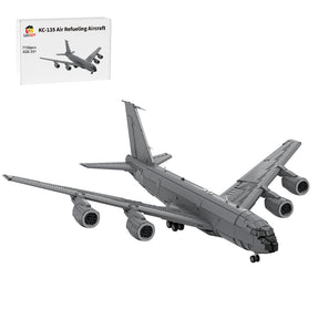 KC - 135 Luftbetankungsflugzeug Klemmbausteine - LesDiy - Klemmbausteine