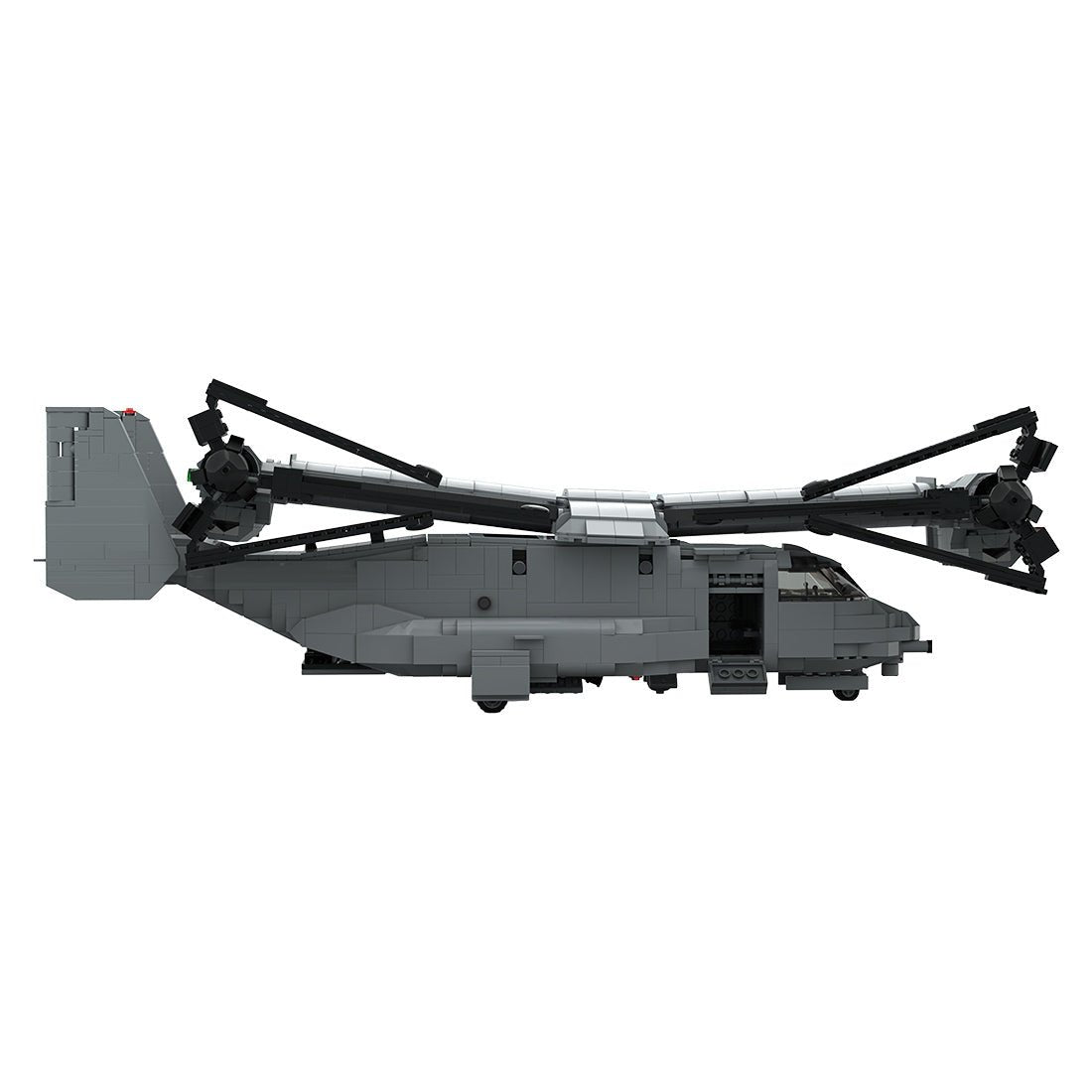 V - 22 Fishhawk Tilt - Rotor Aircraft Klemmbausteine - LesDiyproduct_type##