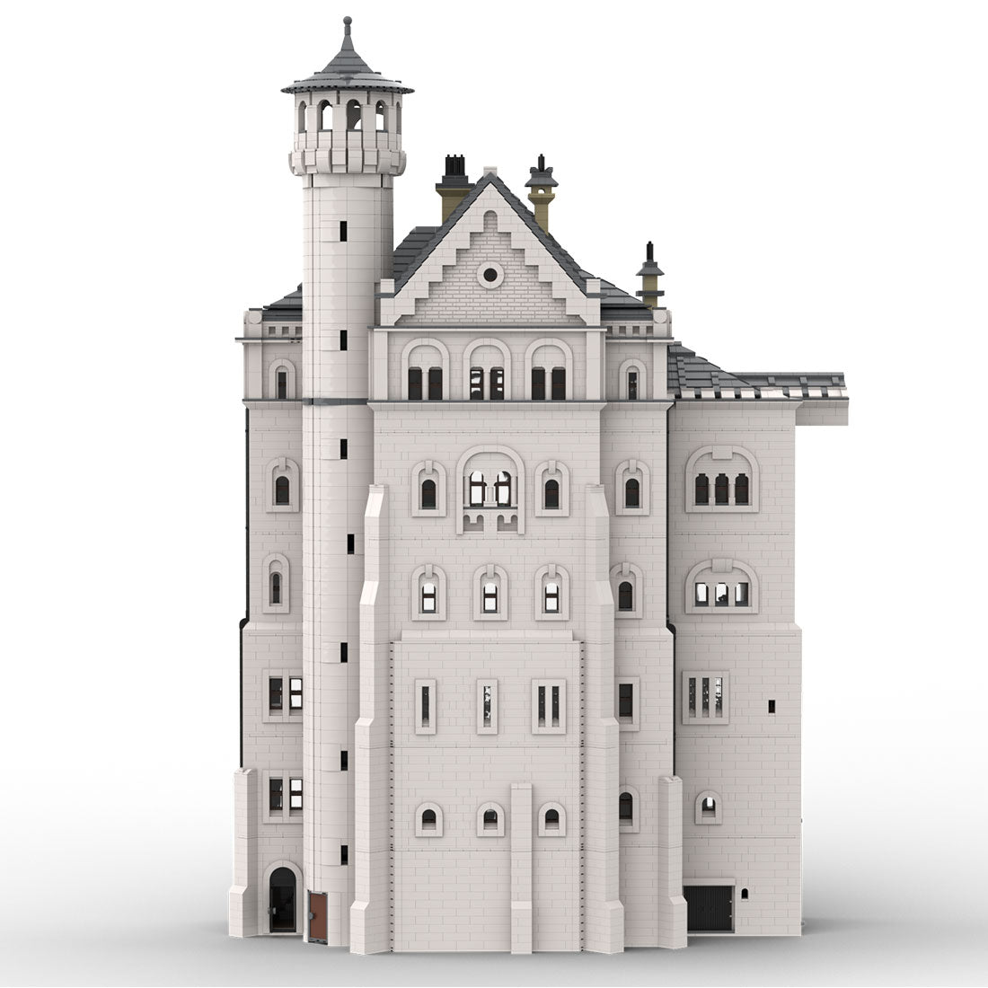 Knighthouse Floor 1 - 4 Module 4 of Neuschwanstein Castle Klemmbausteine - LesDiy - Klemmbausteine