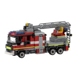 Ladder Fire Truck Klemmbausteine - LesDiy - Klemmbausteine