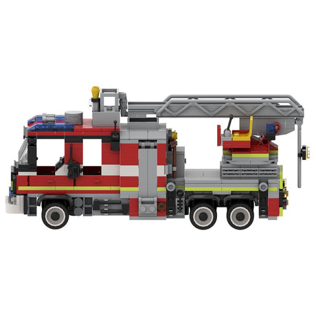 Ladder Fire Truck Klemmbausteine - LesDiy - Klemmbausteine