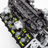 Lamborghini Aventador 6.5L Quad Cam 60° V12 Cylinder Mid - Speed Engine Klemmbausteine - LesDiy - Klemmbausteine