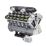Lamborghini Aventador 6.5L Quad Cam 60° V12 Cylinder Mid - Speed Engine Klemmbausteine - LesDiy - Klemmbausteine
