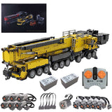 Liebherr LTM1750 Kran V3.0 mit 12 Motoren Klemmbausteine - LesDiy - Klemmbausteine