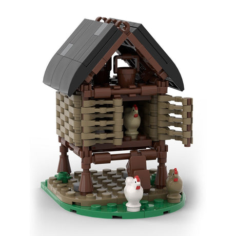 Medieval DIY Animals Ranch Klemmbausteine - LesDiy - Klemmbausteine