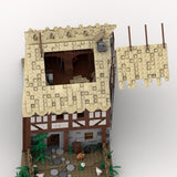 Medieval Taylorsgreen Village Tailoring Shop Klemmbausteine - LesDiyproduct_type##
