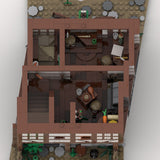 Medieval Taylorsgreen Village Tailoring Shop Klemmbausteine - LesDiyproduct_type##