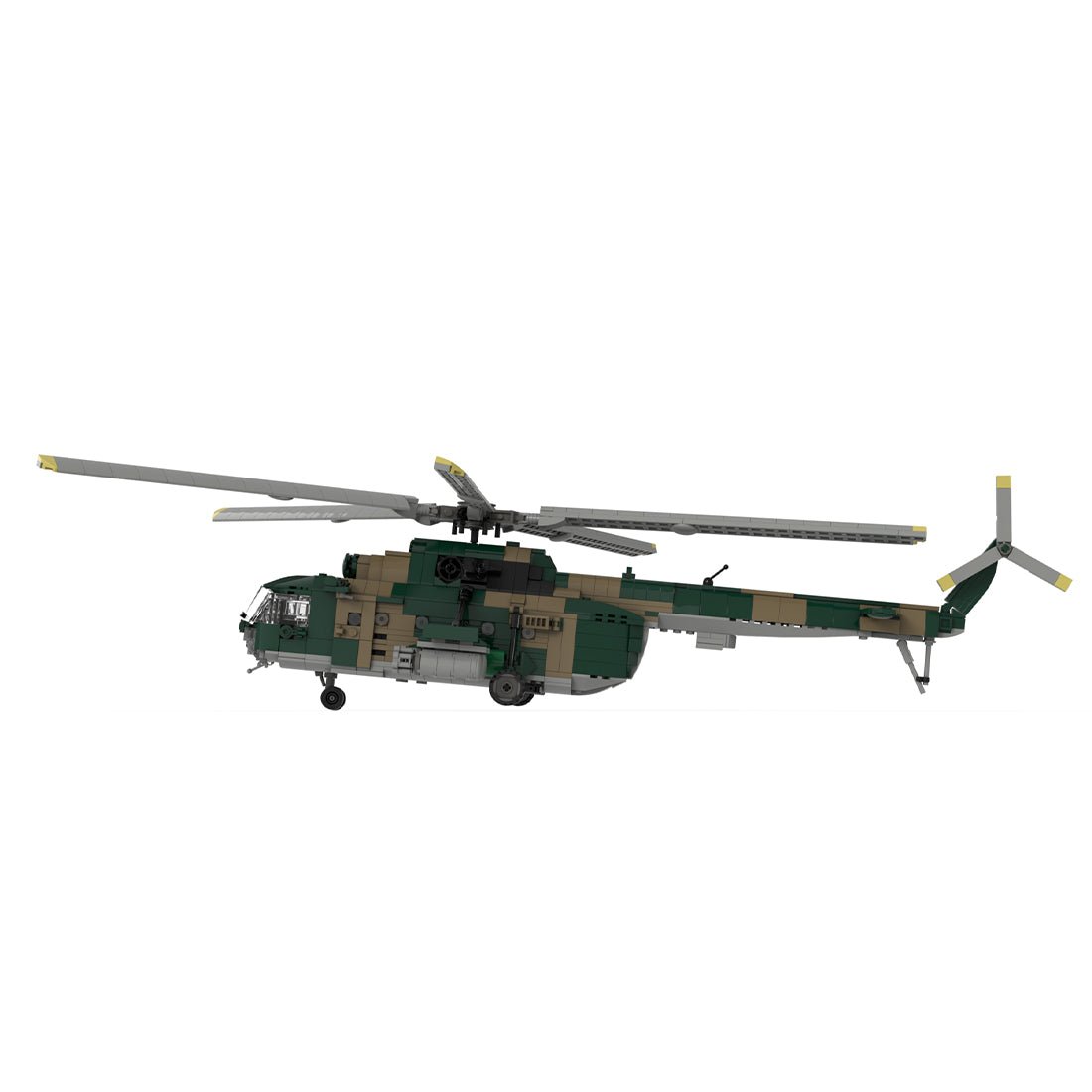 MI - 8MT Hubschrauber Militär Klemmbausteine - LesDiy - Klemmbausteine