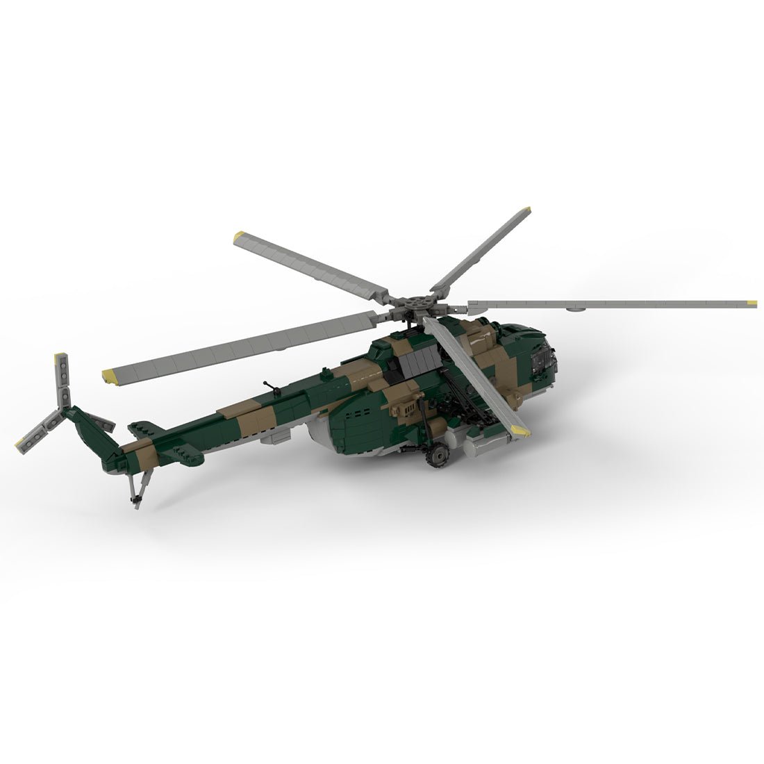 MI - 8MT Hubschrauber Militär Klemmbausteine - LesDiy - Klemmbausteine