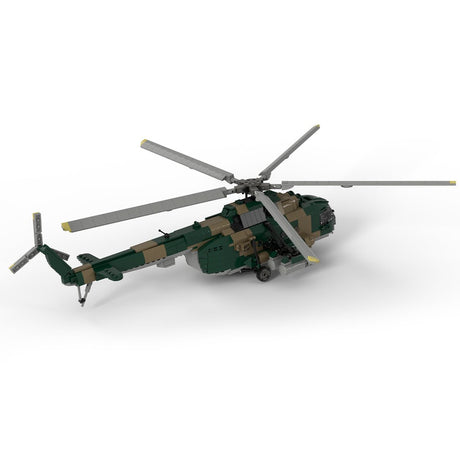 MI - 8MT Hubschrauber Militär Klemmbausteine - LesDiy - Klemmbausteine