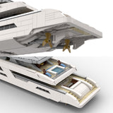 Midi - Scale Yacht - White Version Klemmbausteine - LesDiy - Klemmbausteine