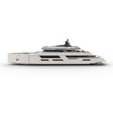 Midi - Scale Yacht - White Version Klemmbausteine - LesDiy - Klemmbausteine