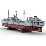 Militärischer MOC - T2 - Tanker im Maßstab 1:485 klemmbausteine - LesDiy - Klemmbausteine
